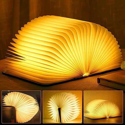 ✨ Folding Book Lamp – Magical Glow for Your Space