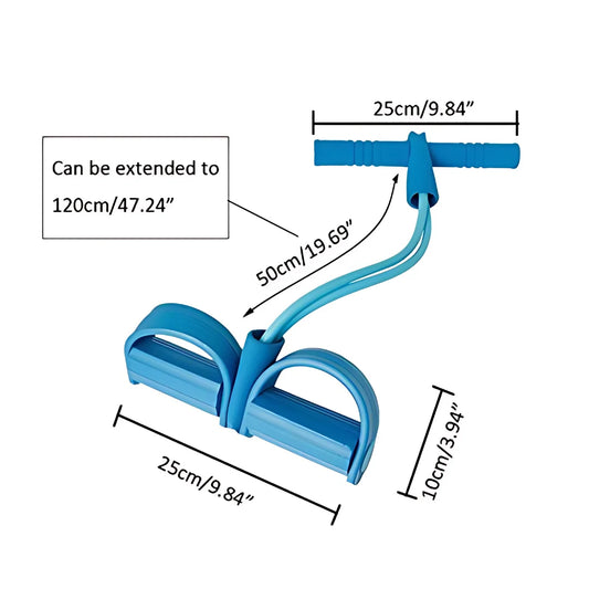 Yoga Pedal Puller Resistance Band Fitness Equipment